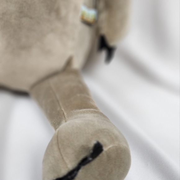 Bunnies By The Bay Plush Dinosaur T-Rex Soft Gray Grey Plush Stuffed Animal 21" - Picture 4 of 13